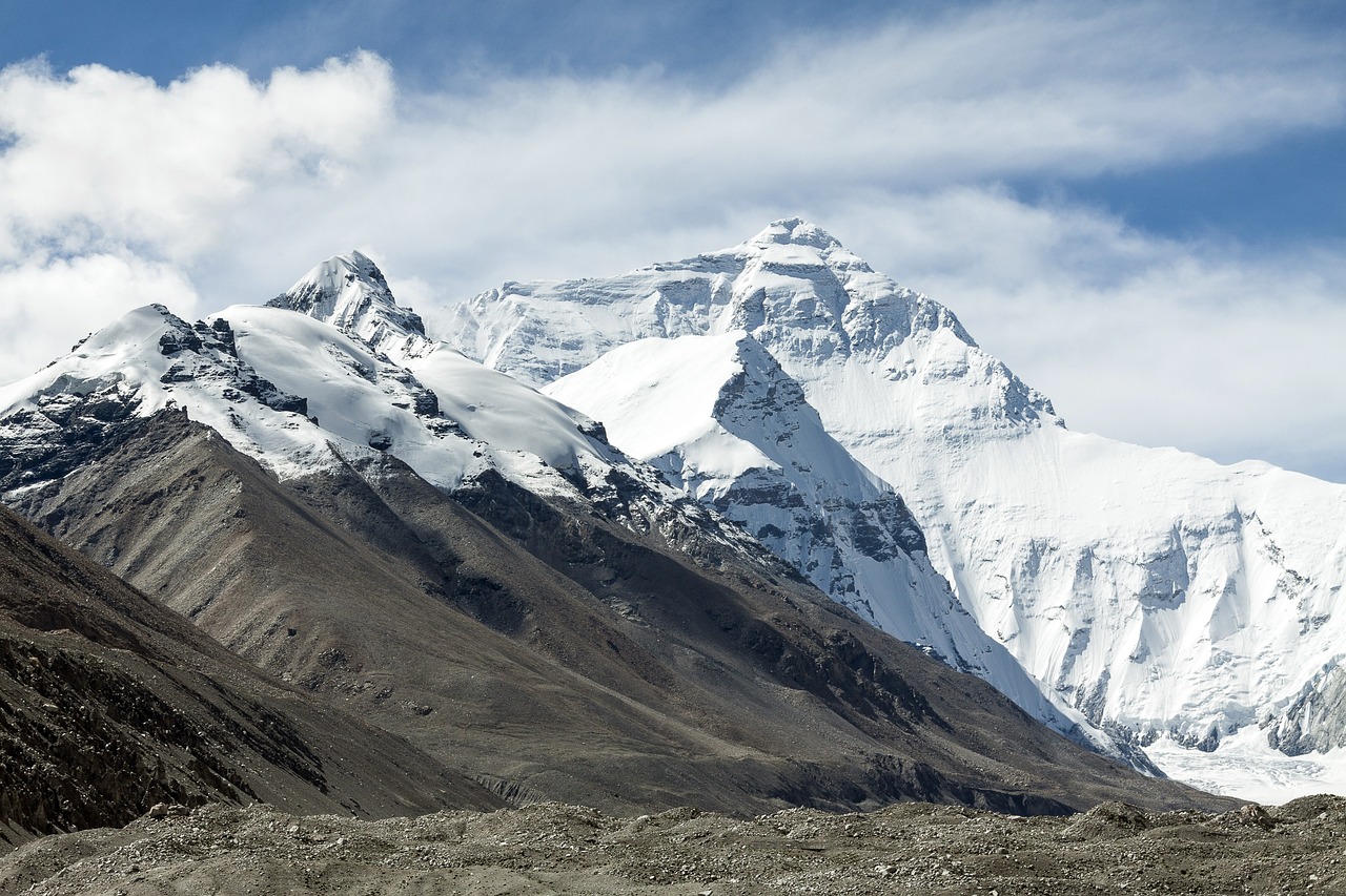 tibet, mountains, winter